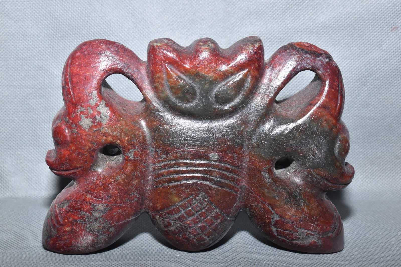 Chinese Hongshan culture jade carved ornaments (1 of 10)