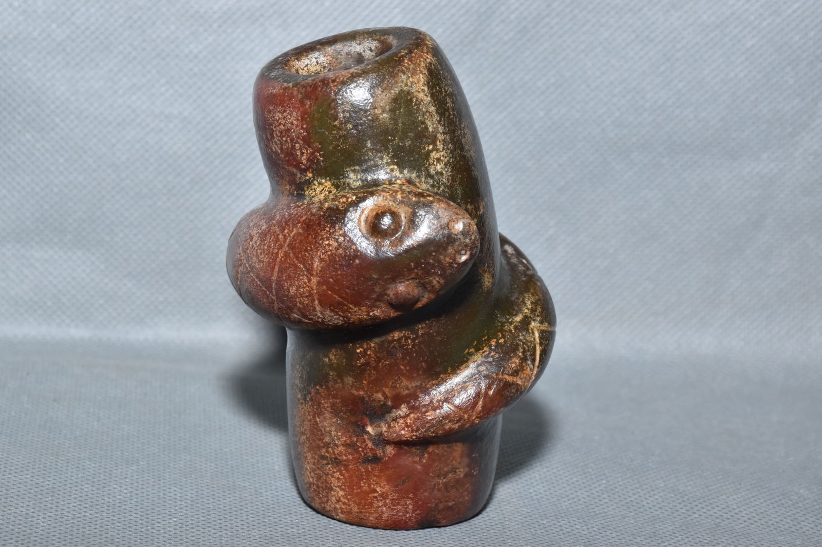 Chinese Hongshan culture jade carved ornaments (1 of 10)