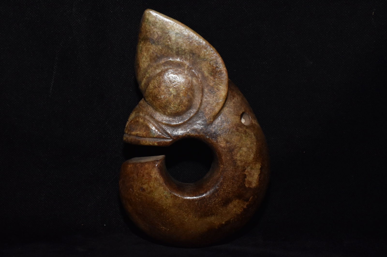 Chinese Hongshan culture jade carved ornaments (1 of 10)