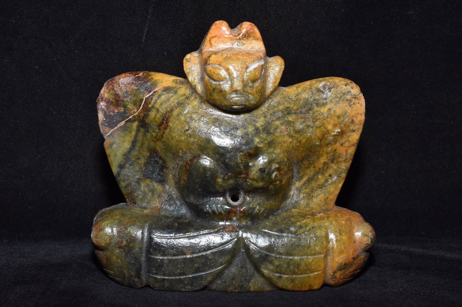 Chinese Hongshan culture jade carved ornaments (1 of 10)