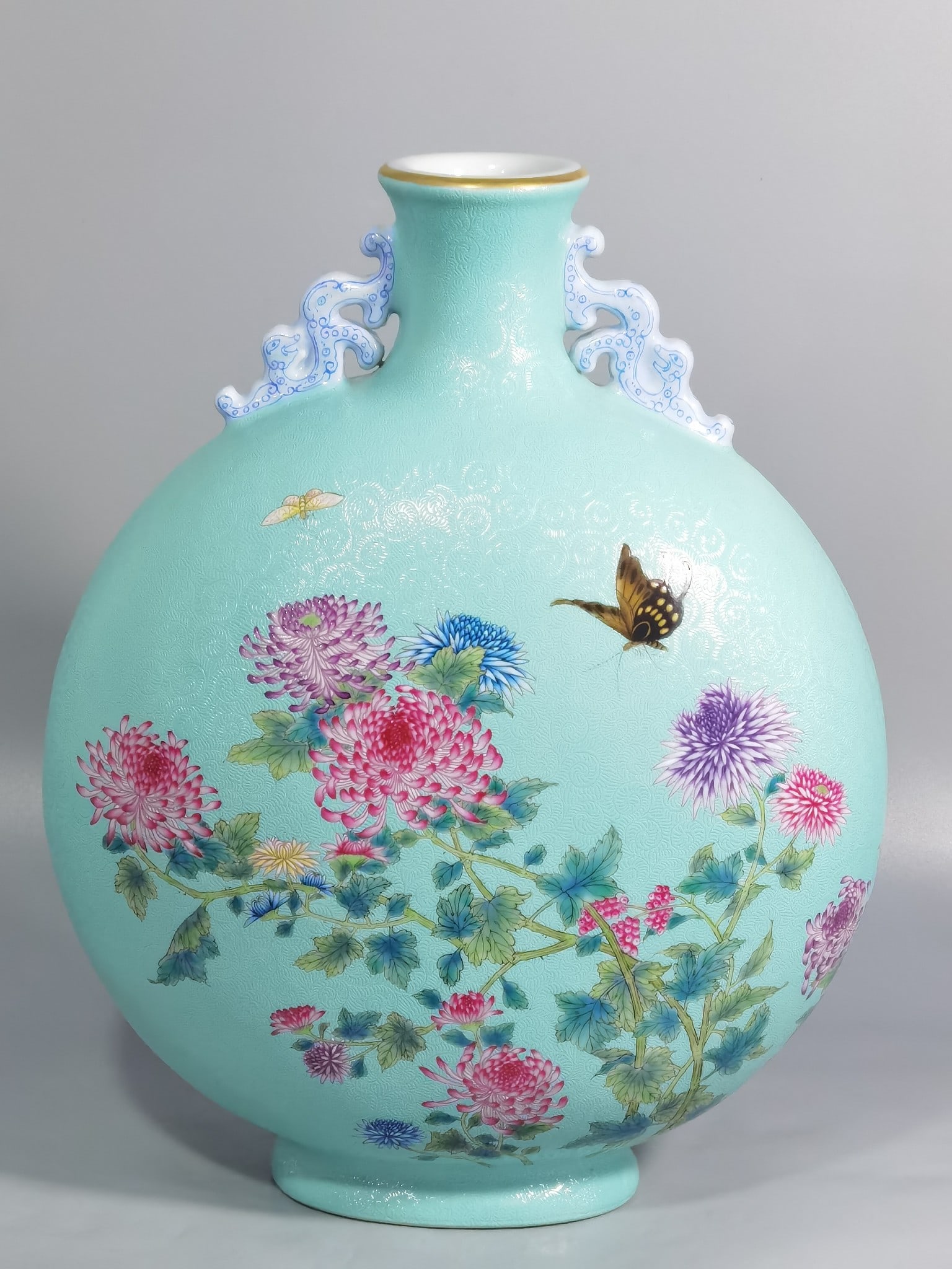 Chinese famille rose porcelain vase Qing dynasty Yongzheng Mark & Period (1 of 8)