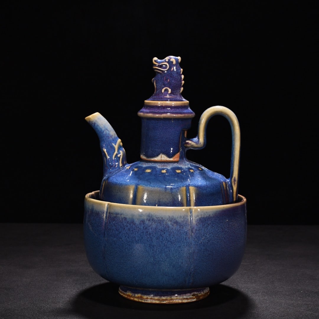 Song Dynasty Jun kiln rose purple glaze warm wine set pot: Size: Height 22.5 cm - Width 16 cm Materials: Porcelain Time Period: Song dynasty Manufactured Date: 10th-c Object: Chinese Antique ⛨ Purchase With Confidence ✔ Verified Auction Hou