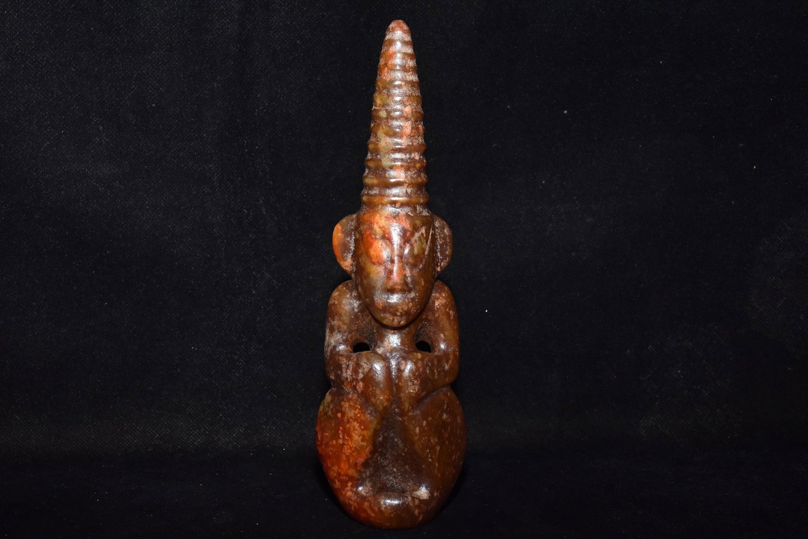 Chinese Hongshan culture jade carved ornaments: Size: Height 19.6 cm - Width 5 cm Materials: Natural Jade Time Period: Hongshan Culture Manufactured Date: 3000-BC Object: Chinese Antique ⛨ Purchase With Confidence ✔ Verified Auct