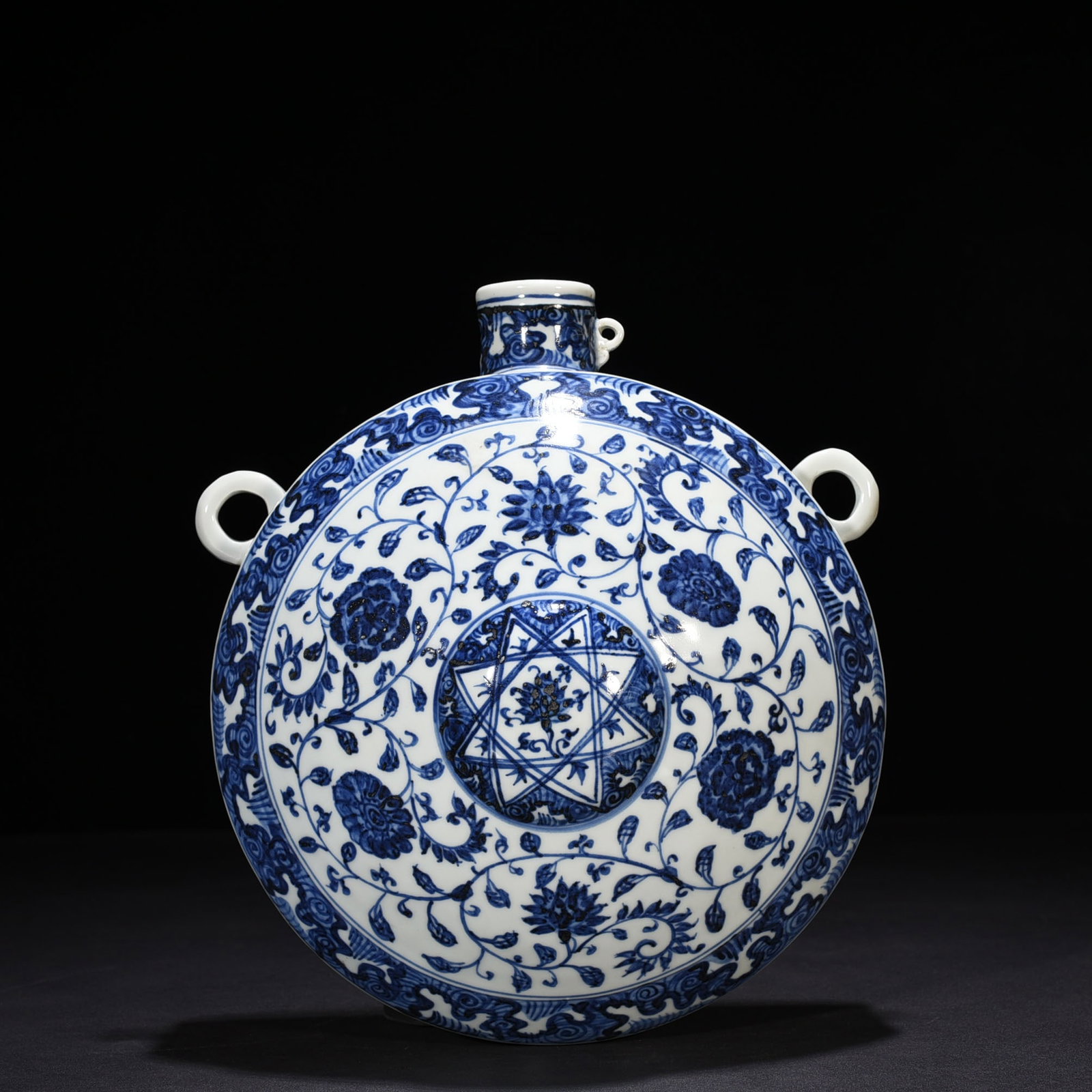 Chinese blue and white porcelain wall Ming dynast Yongle Mark & Period (1 of 9)