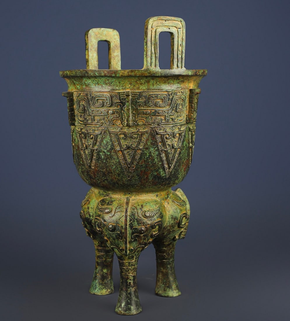 Zhou Dynasty Bronze Vessel - 5
