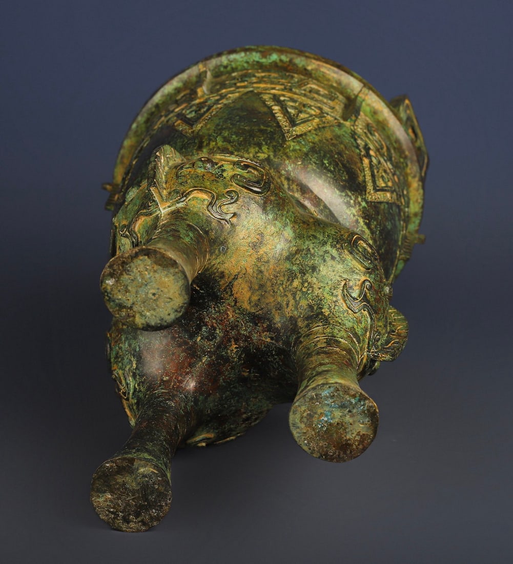 Zhou Dynasty Bronze Vessel - 9