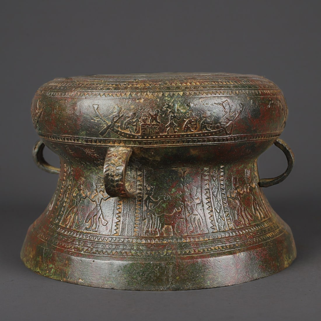 Zhou Dynasty Bronze minority drum - 6