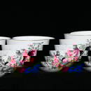 A PAIR OF FAMILLE-ROSE 'ROOSTER' CUPS