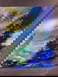 Dale Terbush, original oil painting, signed, 2000s