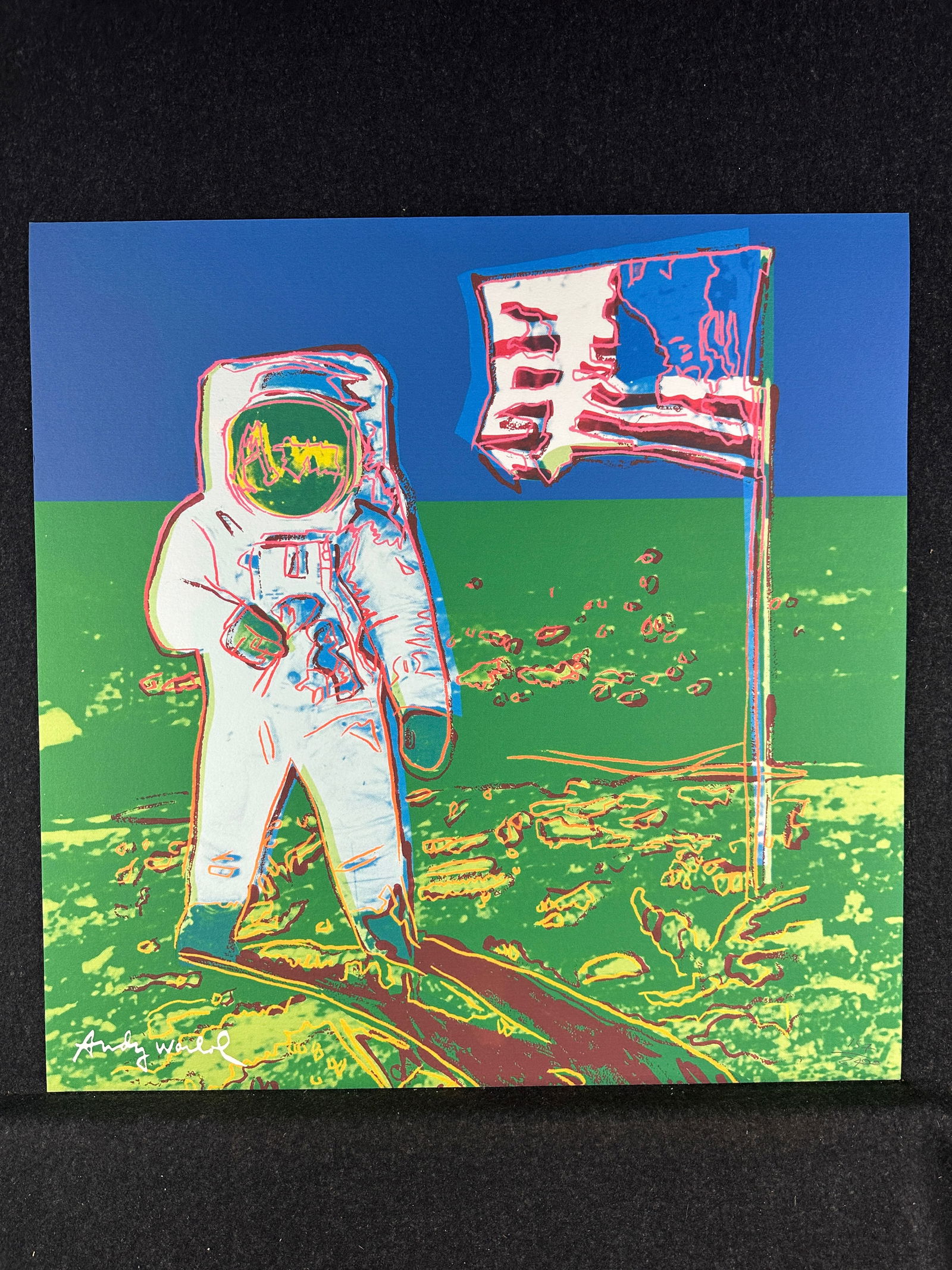 Andy Warhol, signed on the plate offset lithograph (1 of 6)