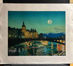 Hiro Yamagata, original screenprint, pencil signed