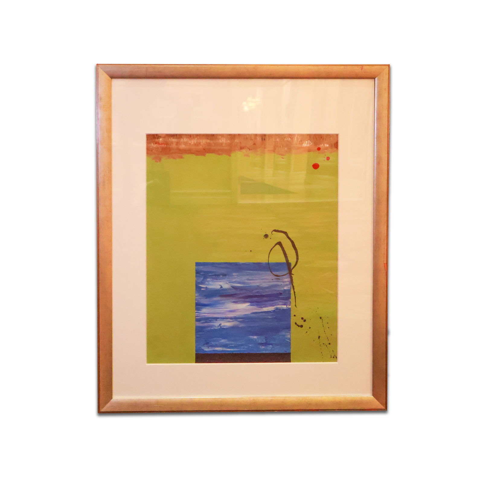 2 Framed Acrylic Art Pieces (1 of 2)