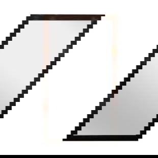 Framed Mirror: Mirror with a black colored frame. Size 65.5" x 35.5". Total Quantity: 1.