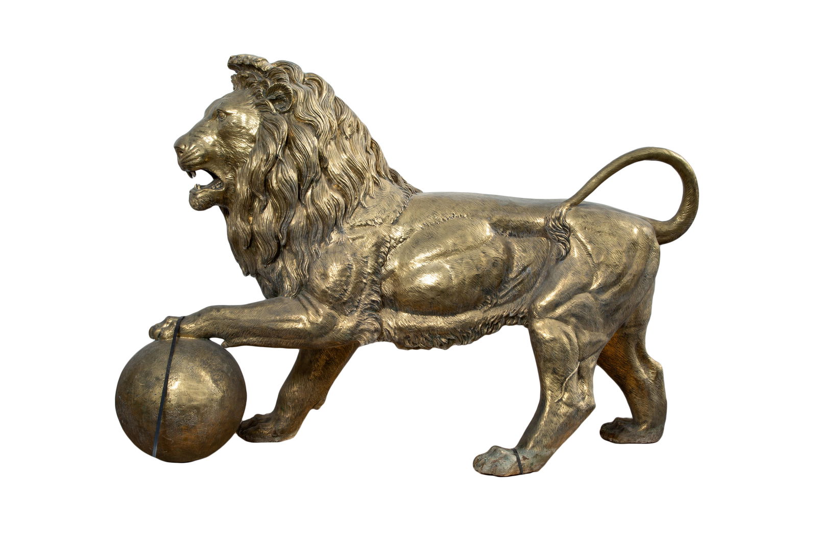 Monumental Bronze Lion Sculpture (1 of 4)