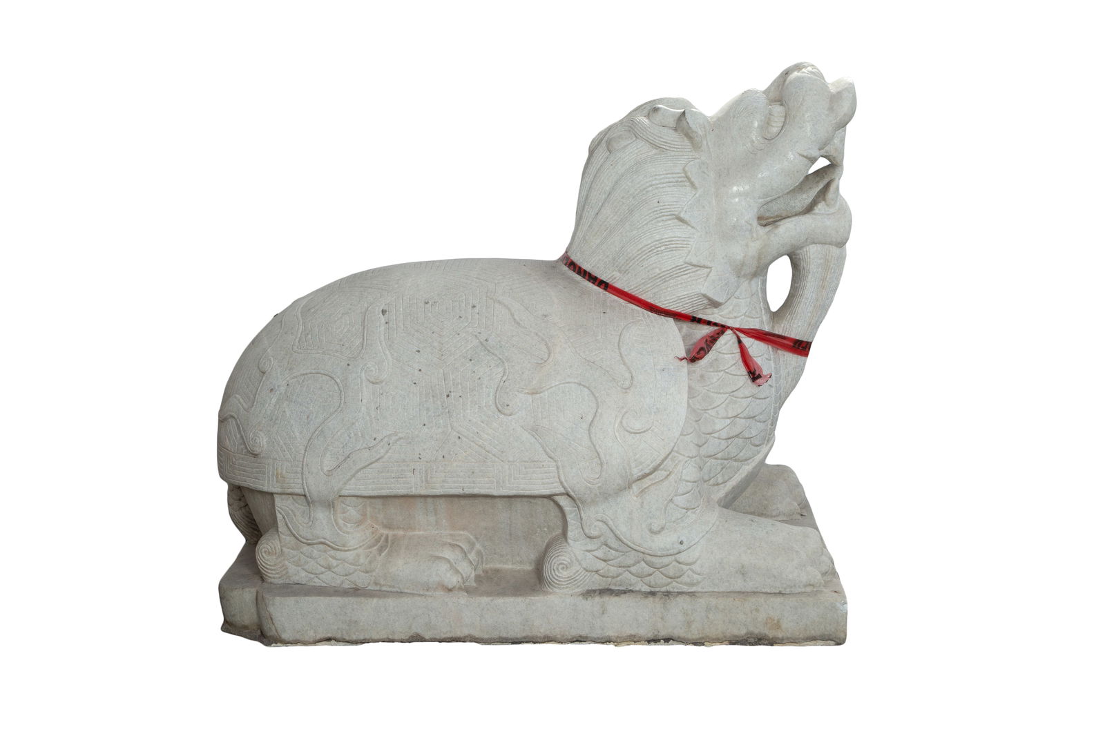 Marble carved Turtle Dragon (1 of 7)