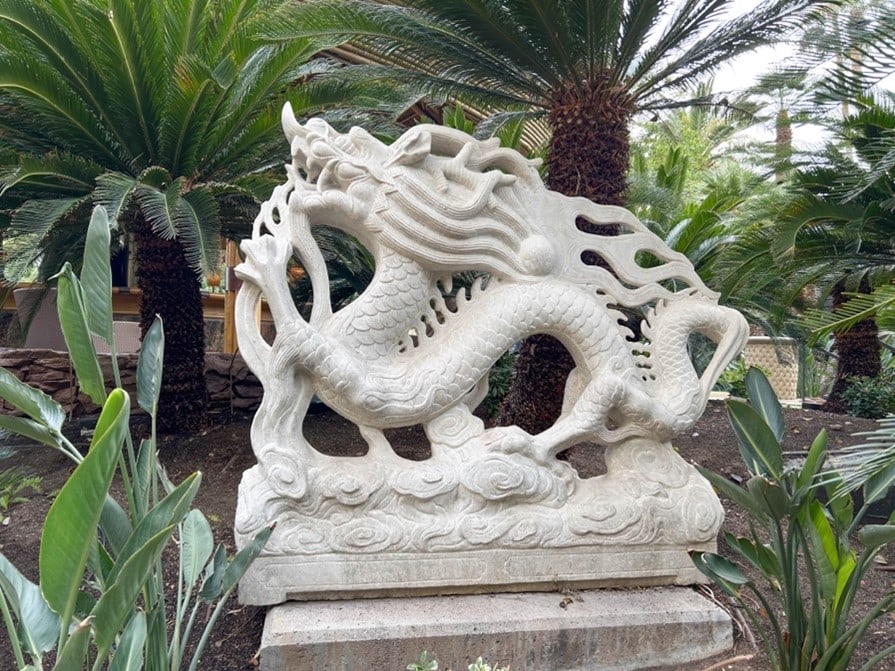 Marble carved Dragon (1 of 5)