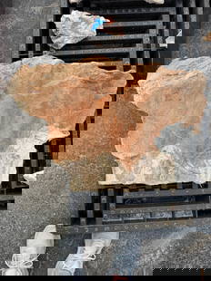 Mirage Volcano Facade Piece: A portion of the facade of the Mirage volcano.Outside statue. Size 2'0" x 1'6" x 1'0". Fiber Glass/Resin. Total Quantity: 1.