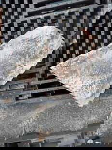 Mirage Volcano Facade Piece: A portion of the facade of the Mirage volcano. Size 1'8" x 1'6" x 4". Fiber Glass/Resin.Total Quantity: 1.