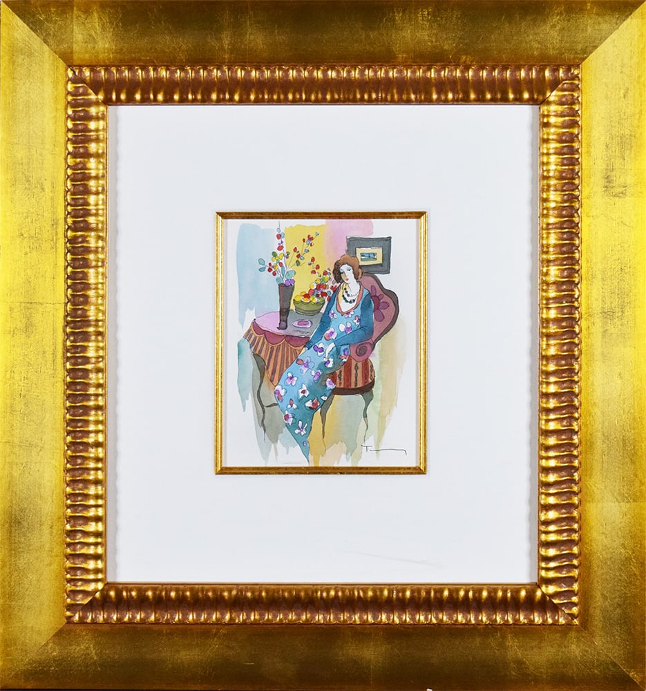 Itzchak Tarkay "Le Croissant" Mixed media (1 of 4)