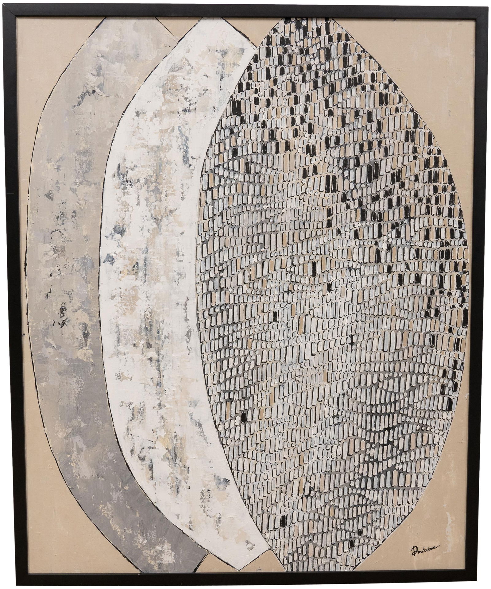 Signed Dmitrieva Daria Abstract Acrylic On Canvas Painting (1 of 9)