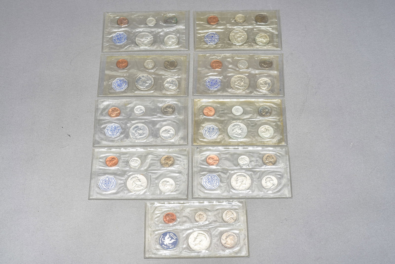 Philadelphia US Mint Proof Sets and US Special Mint Set (1 of 14)