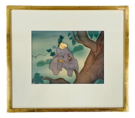Walt Disney Productions, Original Painting On Celluloid “Dumbo, The Circus Elephant” (1 of 13)