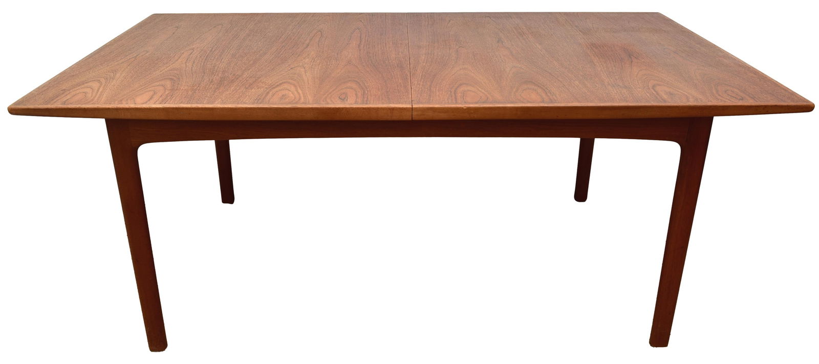 Mid-Century Danish Teak Extendable Dining Table With Two Leaves (1 of 8)
