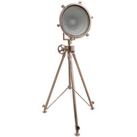 Vintage Studio Royal Master Signal Sealight Nautical Tripod Floor Lamp