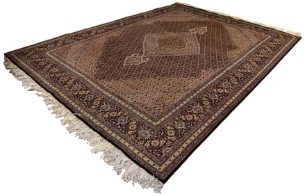Tabriz Hand Knotted Wool Area Rug