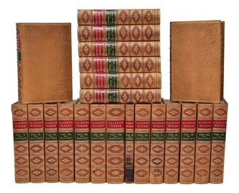 Alison's Europe Leather Bound Books by Sir Archibald Alison - 23 Volume Set