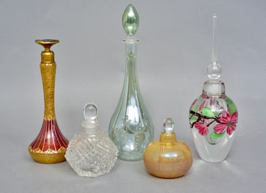Collection of Perfume Bottles - DeVilbiss, Orient & Flume and more