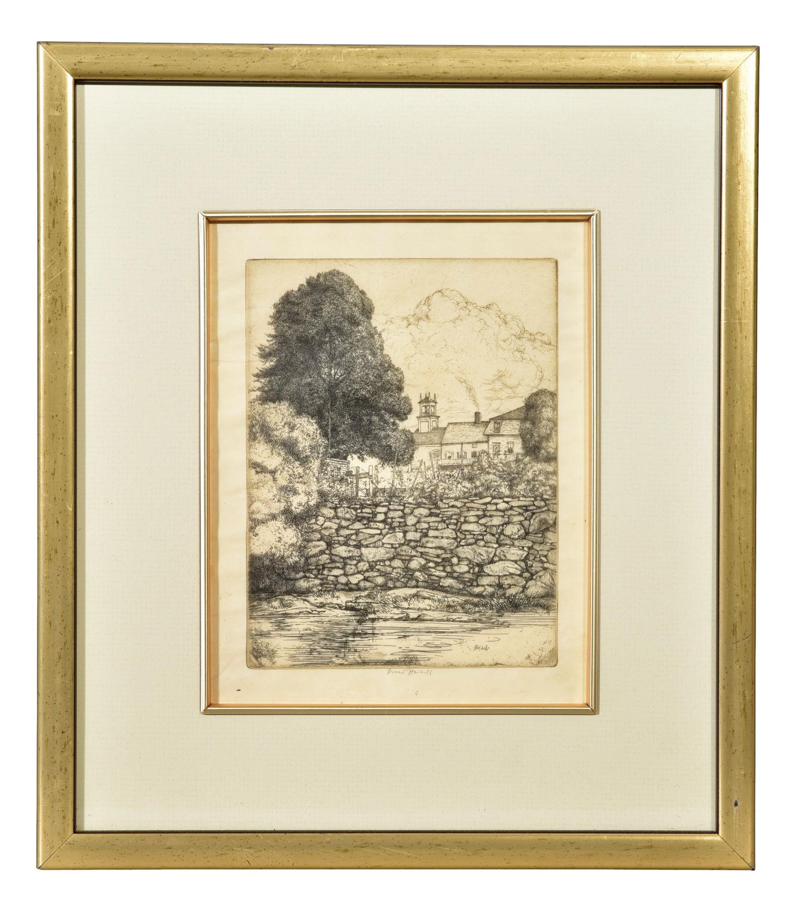 Ernest Haskell (American, 1876-1925) Landscape Etching (1 of 5)