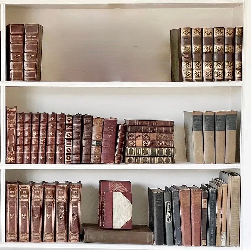 Collection of Antique Leather Bound Books and more (1 of 14)