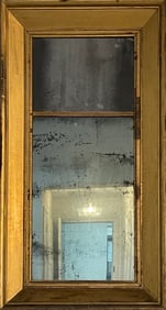 Antique American Classical Giltwood Pier Mirror