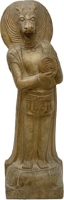 20th C. Stone Statue Of Egyptian Goddess Sekhmet