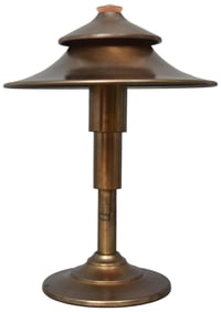 LeRoy C. Doane for The Miller Lamp Company Pagoda Table Lamp