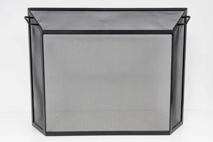 Contemporary Fireplace Screen Spark Guard