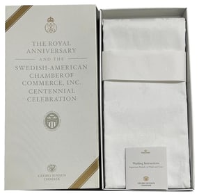Georg Jensen Damask The Royal Anniversary Fine Tablecloth