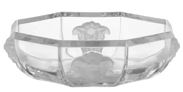 Versace Medusa D’Or Crystal Dish by Rosenthal (1 of 6)