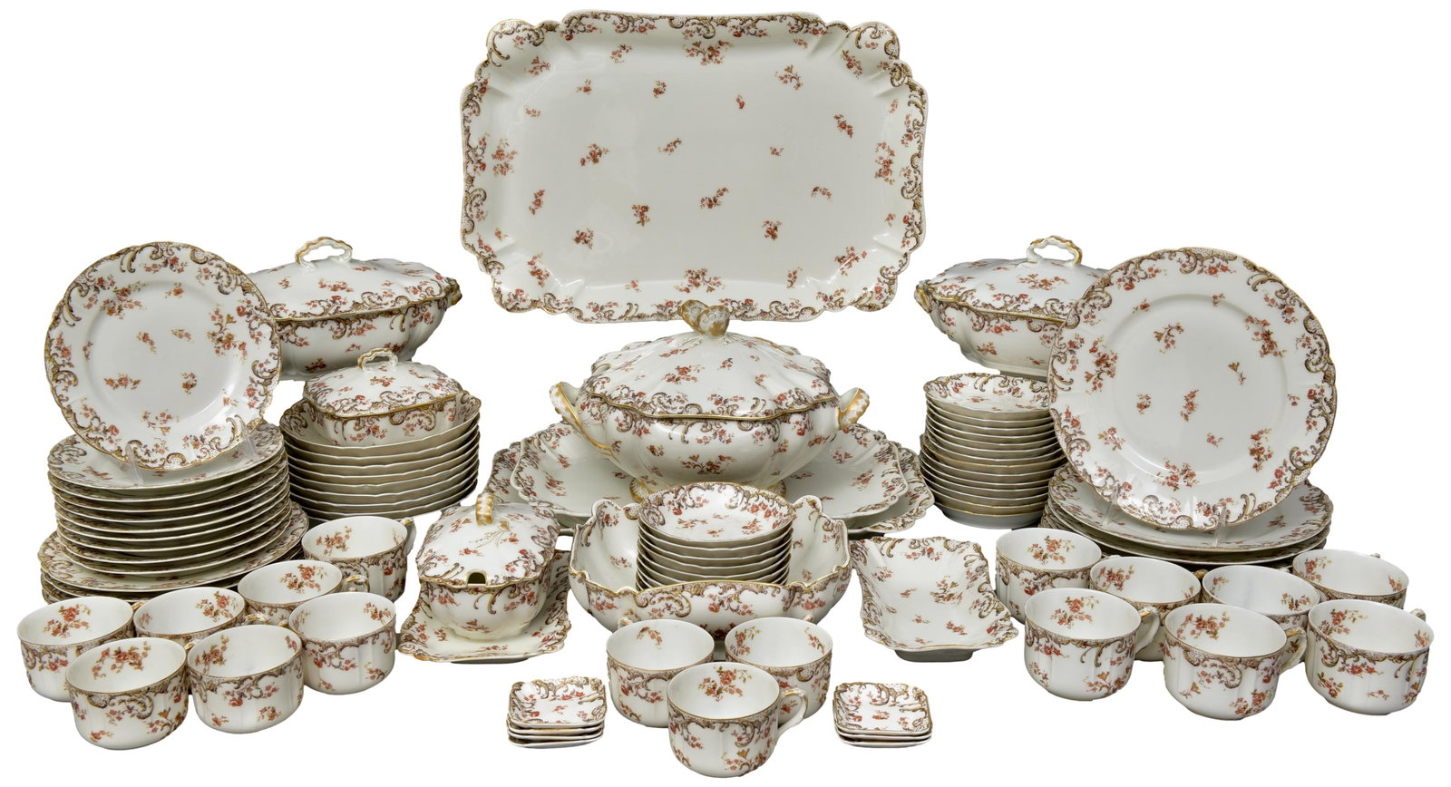 Antique Limoges Haviland France H & Co. Dinnerware Set (1 of 18)