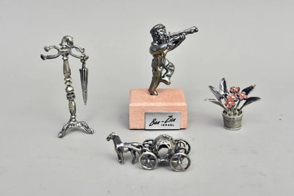Collection of Sterling Silver Miniatures