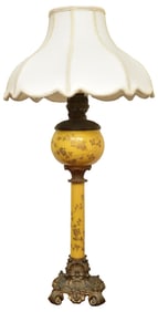 P.A. Duplex Victorian Electrified Oil Lamp