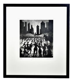 Bill Jacklin "After the Event No. 1” 2000 Presentation Print by The Print Club
