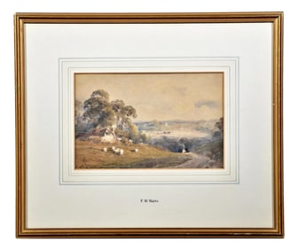 Frederick William Watts (British, 1800-1870) Landscape Painting