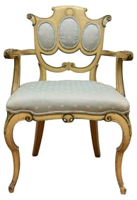 Venetian Baroque Style Arm Chair