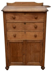 RARE Antique Reception Desk Cabinet