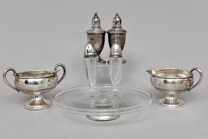 Collection of Sterling Silver Tabletop Items