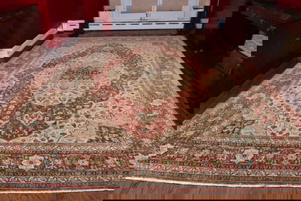 Tabriz Design Hand Knotted Area Rug