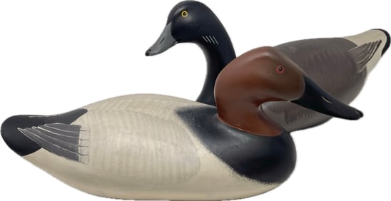 Two Duck Decoys, Signed And Dated