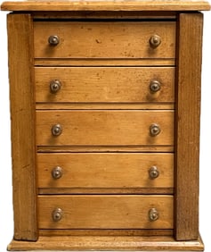 Antique English Specimen Chest